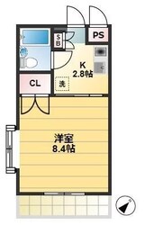 セザール第３東所沢の物件間取画像